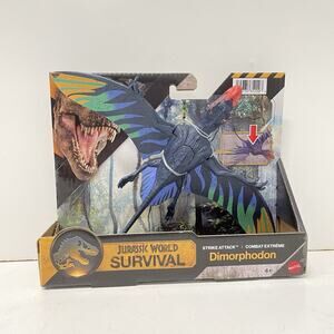 New! Jurassic World Survival Dimorphodon Strike Attack Mattel toys In Hand 2025